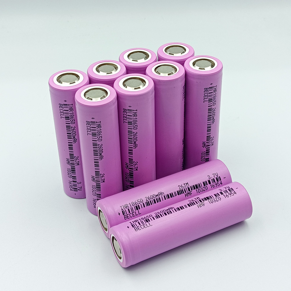 BECELL INR18650-26JM Lithium Battery – Grade-A Cells, Samsung-Authorized OEM/ODM, High Performance & Competitive Pricing