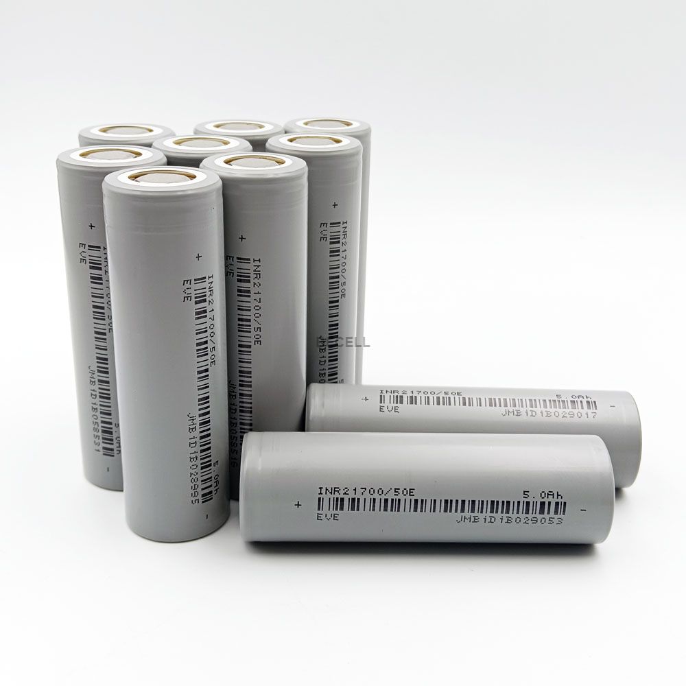 Authentic EVE INR21700-50E Lithium Cells Wholesale | 5000mAh High Capacity | 3C Discharge | Bulk Stock Ready