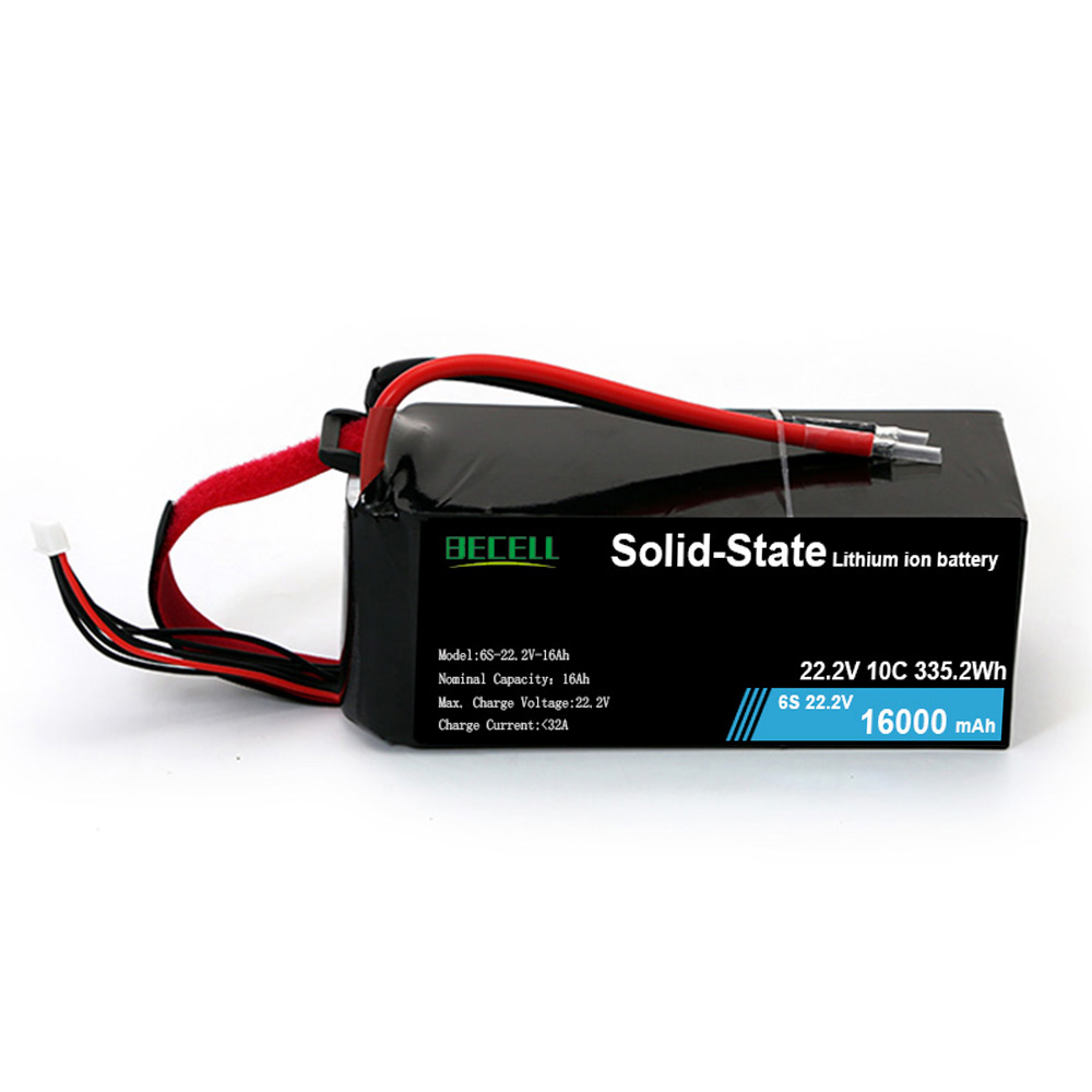 Customizable 6S (22.2V) Semi-Solid and Solid-State Lithium-Ion Battery Packs