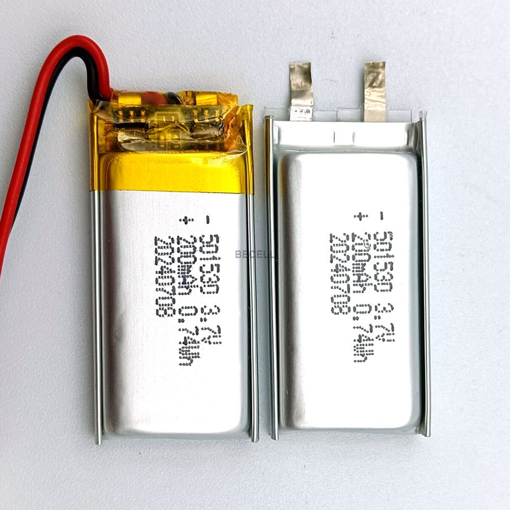 Customizable 3.7V Li Polymer battery cell