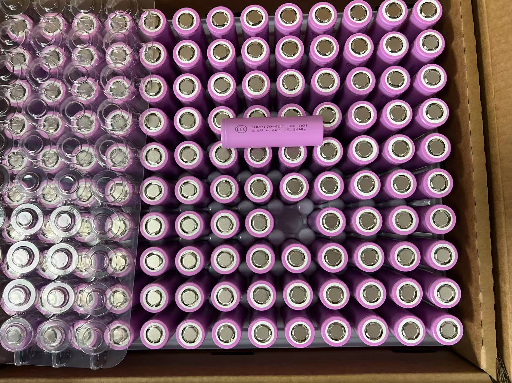 Authentic INR2170-45D Lithium Cells Wholesale | 4500mAh High Capacity | 60A Discharge | Ultra-Low Resistance | Bulk Stock Ready