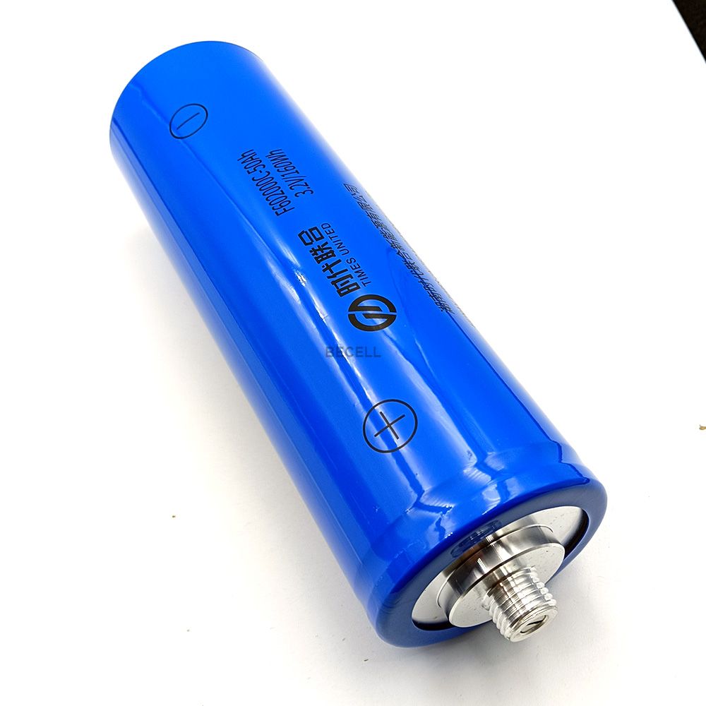 TIMES UNITED 3.2V 50Ah 60200 LFP Cylindrical Cell