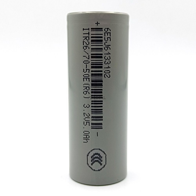 Lithium FEPO4 26700 3.2V 5000mAh