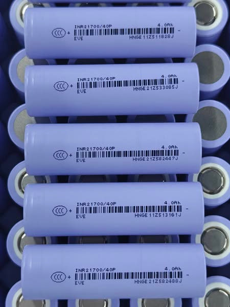 Genuine EVE 21700 40P Li-ion Cells in Stock! Premium Quality, Competitive Pricing, ODM/OEM Supported!