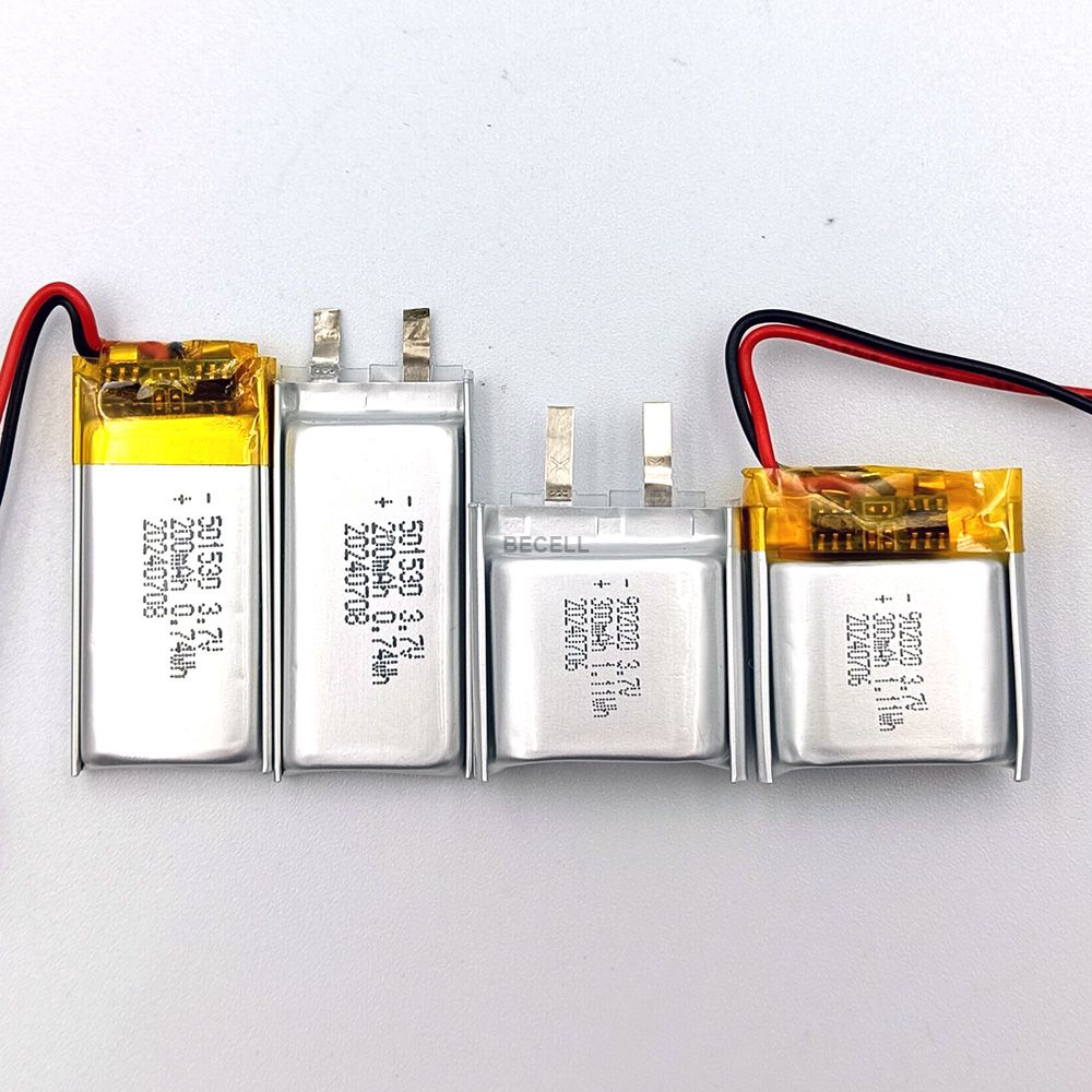 Customizable 3.7V Li Polymer battery cell
