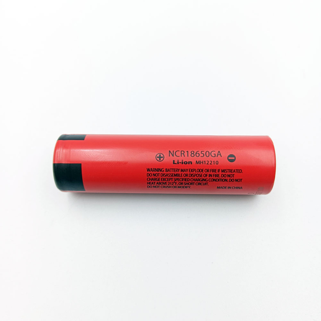 Sanyo 18650GA-RED High-Capacity Lithium-Ion Battery 