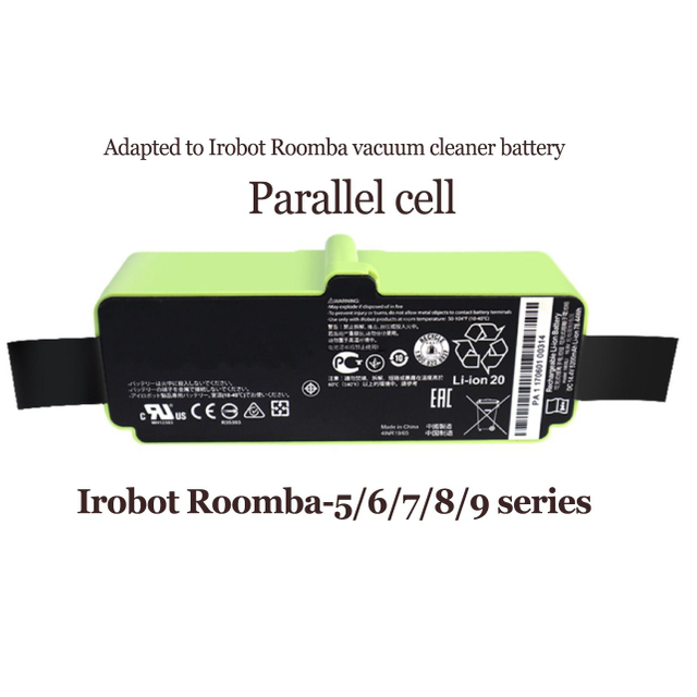 Replacement Batteries for Irobot Roomba 5/6/7/8/9 Series