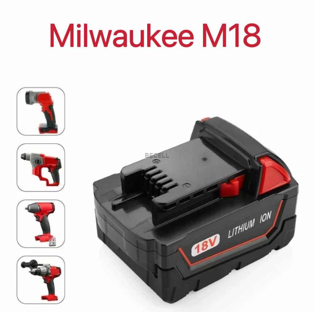 Replacement Batteries for Milwaukee M18 Power Tools