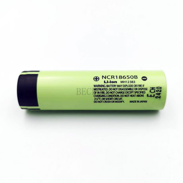 Panasonic NCR18650B 3.6v 3400mAh