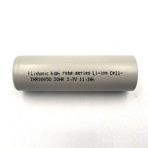 Lithonic INR18650 30HR: 60A Continuous Discharge Battery for Extreme Performance Applications