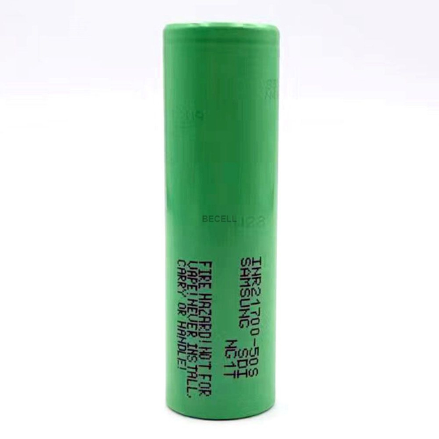Samsung INR21700 50S: High-Capacity and High-Discharge Lithium-Ion Battery