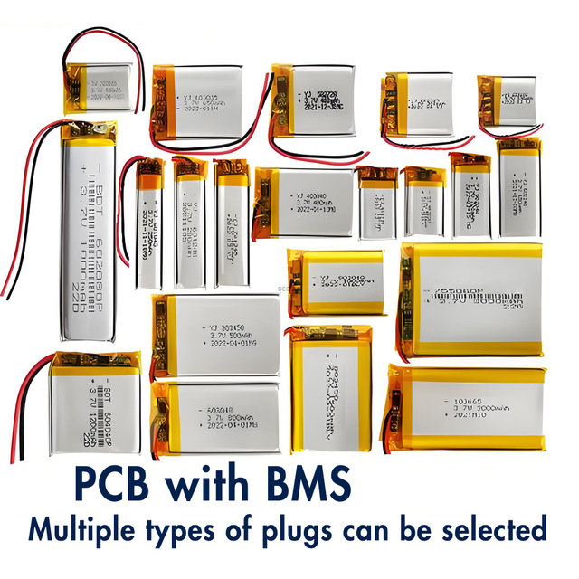 Customizable 3.7V Li Polymer battery cell
